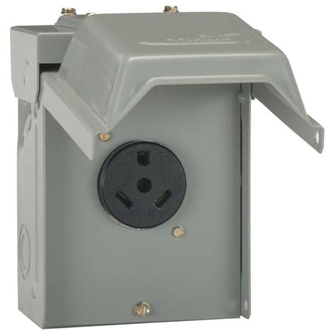 30 amp electrical box for rv|30 amp rv outlet receptacle.